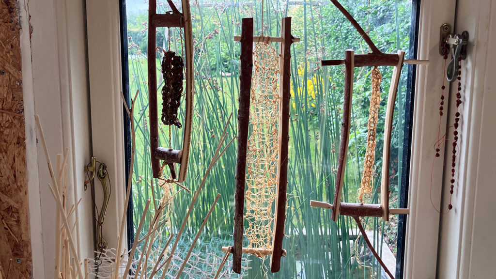 Små ting med strikket bark