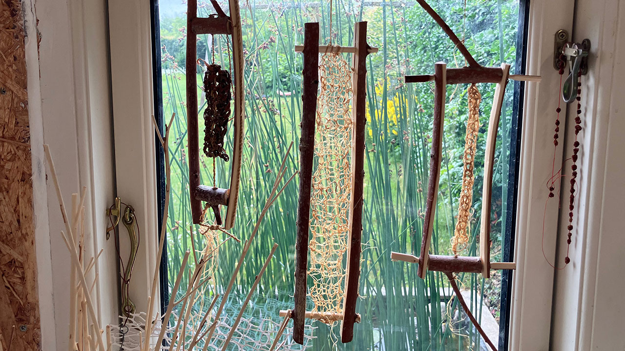 Små ting med strikket bark