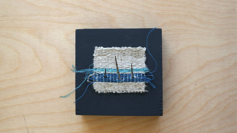 Strandingsgods 10x10 no10 vævet håndspundet hør