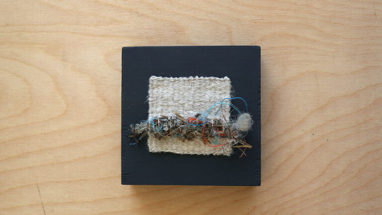 Strandingsgods 10x10 no11 vævet håndspundet hør