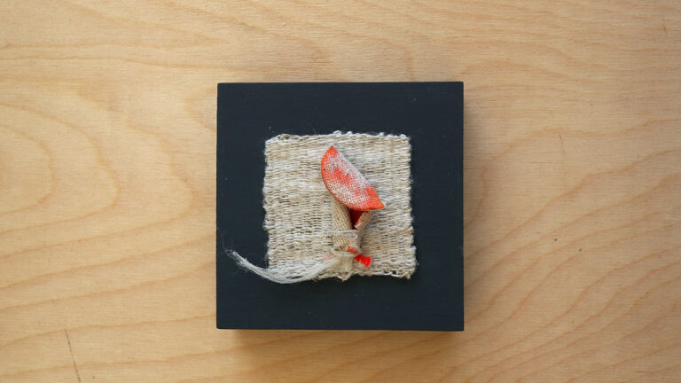 Strandingsgods 10x10 no14 vævet håndspundet hør