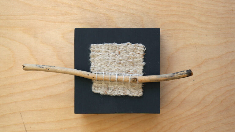 Strandingsgods 10x10 no16 vævet håndspundet hør