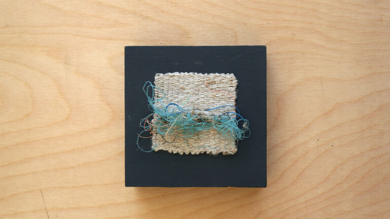 Strandingsgods 10x10 no18 vævet håndspundet hør