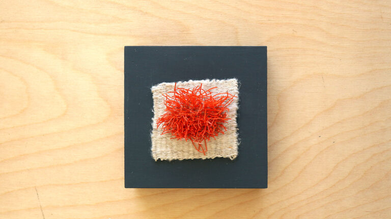 Strandingsgods 10x10 no21 vævet håndspundet hør