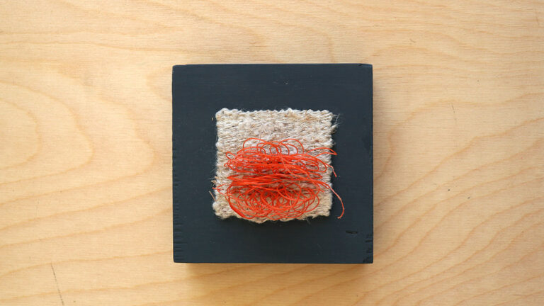 Strandingsgods 10x10 no22 vævet håndspundet hør