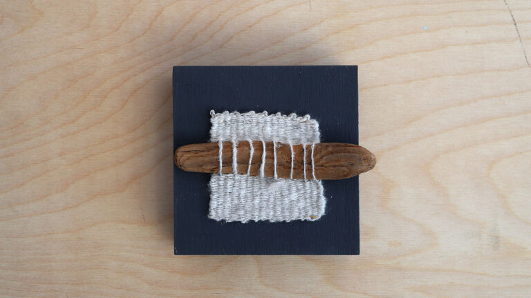 Strandingsgods 10x10 no7 vævet håndspundet hør