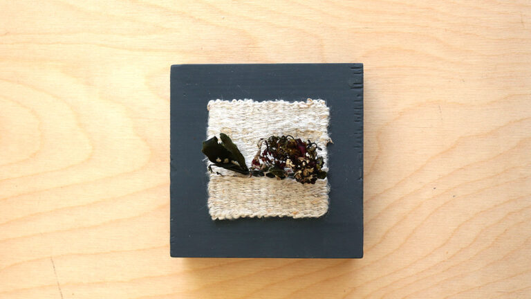 Strandingsgods 10x10 no8 vævet håndspundet hør