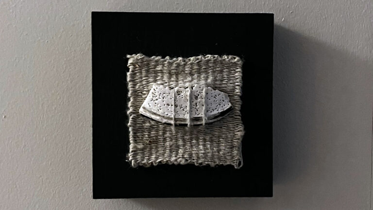 Strandingsgods 10x10 no01 vævet håndspundet hør